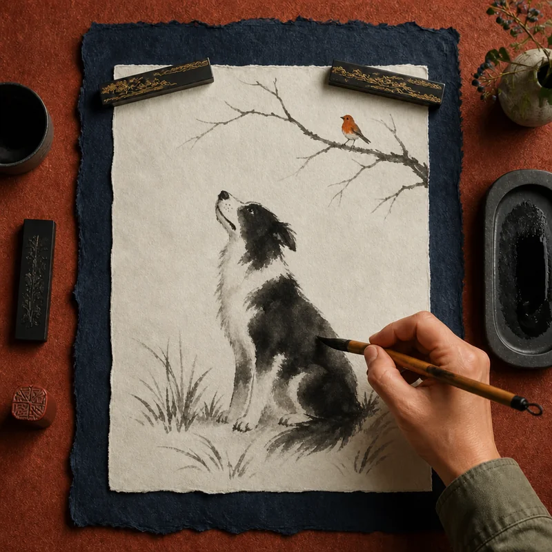 Module 4 - The Ink Dog (Form & Gesture)